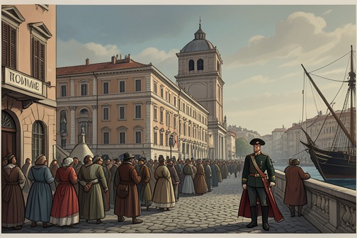Treaty of Rome (1924) from "M: Son of the Century". The Treaty of Rome (1924) settled the dispute over Fiume by granting the city to Italy.