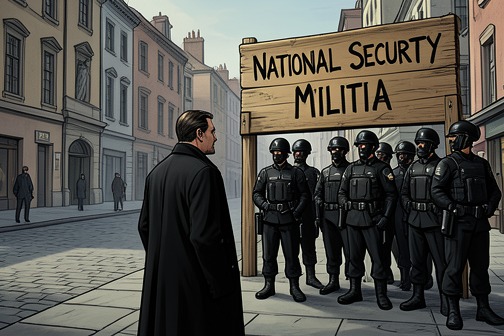 Creation of the Voluntary Militia for National Security from "M: Son of the Century". The Creation of the Voluntary Militia for National Security was the proposed institutional transformation of Fascist squad violence into a force directed by…