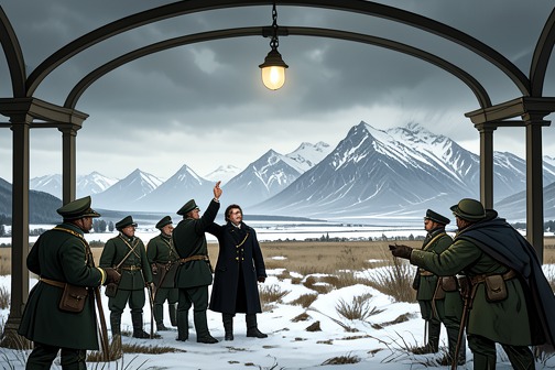 意大利参加第一次世界大战 from "M: Son of the Century". Italy’s entry into the First World War matters in this account not only as a wartime decision but as the origin Mussolini assigns to a new political order.