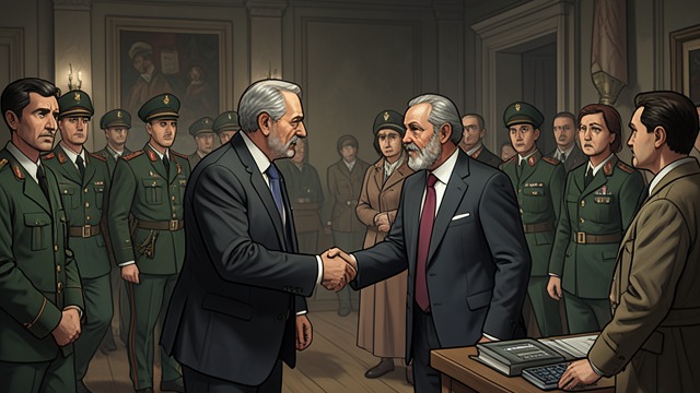 The Crisis Accelerates from "M: Son of the Century". Negotiation and Mobilization Competing Solutions Mussolini continues bargaining with established politicians while the fascist command prepares to mobilize.