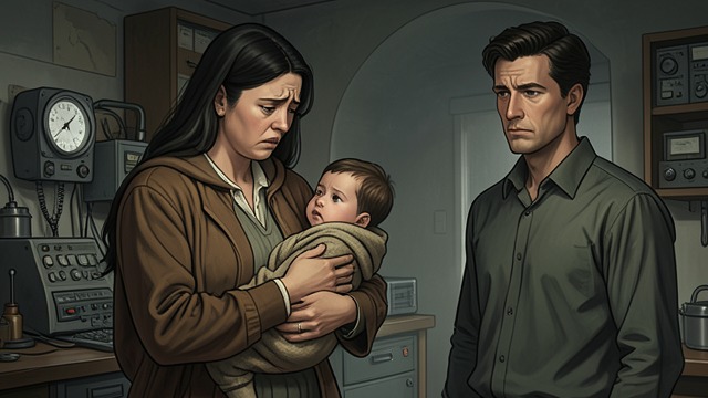 The Working Mother from "M: Son of the Century". Holding the Family Together Crisis at Home When their young son Bruno becomes dangerously ill, Rachele stays beside him and carries him through the night.