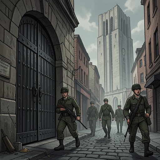 The Fiume Crisis and State Power from "M: Son of the Century". This flow traces how Fiume’s rebellion tests the Italian state, exposes Mussolini’s caution, and ends in armed suppression.