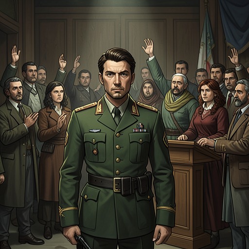 Mussolini’s Political Reinvention from "M: Son of the Century". This thread follows Mussolini’s continual shifts of identity and alliance as he turns instability into a route to authority.