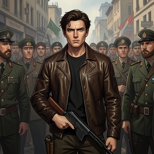 Arpinati’s Rise and Loyalty from "M: Son of the Century". This flow follows Leandro Arpinati from working-class anarchist to influential squad leader and enduring loyalist of Mussolini.