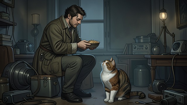 Trust Earned Slowly from "Old Possum's Book of Practical Cats". Trust Earned Slowly Small Tokens The speaker suggests offering food suited to the cat’s personal taste.