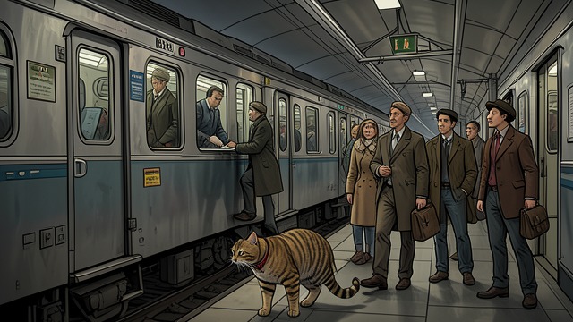 Railway Supervision from "Old Possum's Book of Practical Cats". Railway Supervision Patrol and Regulation Skimbleshanks checks passengers and keeps the train quiet.