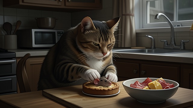 Jennyanydots Feeds the Mice from "Old Possum's Book of Practical Cats". Jennyanydots Feeds the Mice A Practical Diagnosis Jennyanydots decides that the mice make noise because their diet is irregular.