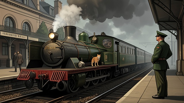 The Moving Train from "Old Possum's Book of Practical Cats". The Moving Train Order Resumes With Skimbleshanks present, the Night Mail can finally depart. The crisis resolves in a brief signal and a journey north.
