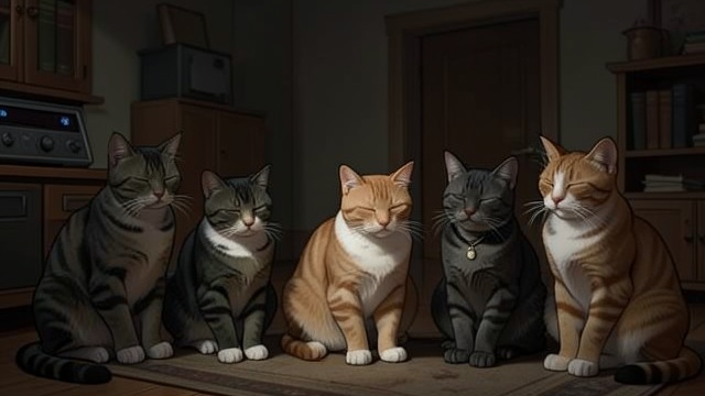 Quiet Hours from "Old Possum's Book of Practical Cats". Quiet Hours Public Stillness The Jellicle Cats are quiet through the morning and afternoon. Their calm daytime behavior contrasts with their later dancing.