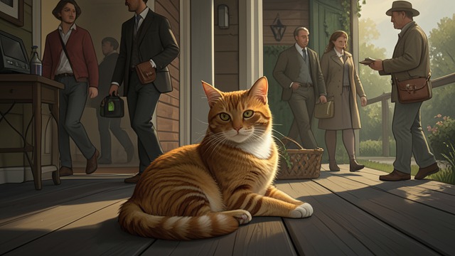 A Name People Use from "Old Possum's Book of Practical Cats". A Name People Use Social Recognition A family’s everyday name makes a cat easy to identify in conversation. The name belongs to a shared social setting.