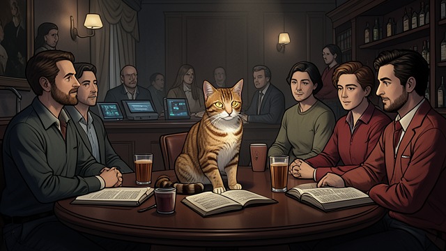 The Club Anecdotes from "Old Possum's Book of Practical Cats". The Club Anecdotes Stories for Companions Gus joins his friends at a club behind a neighboring pub.