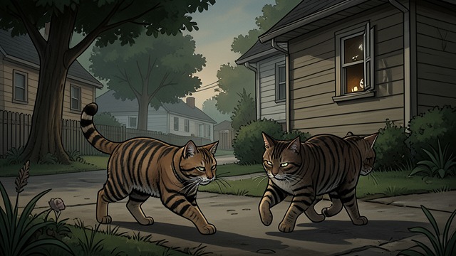 Notorious Neighbors from "Old Possum's Book of Practical Cats". Notorious Neighbors A Recognized Pair Mungojerrie and Rumpelteazer are introduced as a notorious couple of cats.