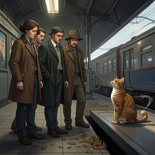 The Railway’s Dependence on Skimbleshanks from "Old Possum's Book of Practical Cats". This flow traces how the Night Mail’s workers and passengers reveal their reliance on Skimbleshanks for punctuality, order, and comfort.