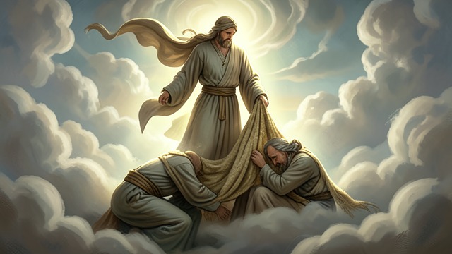 Judge and Savior from "Paradise Lost". Judge and Savior Sent to Eden The Son descends to judge Adam and Eve but does so as their mediator.