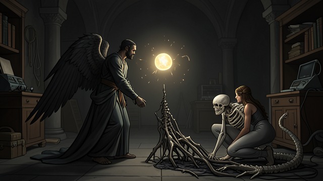 Maternal Bargain from "Paradise Lost". Maternal Bargain Access exchanged Satan promises Sin and Death the human world as a place of prey.