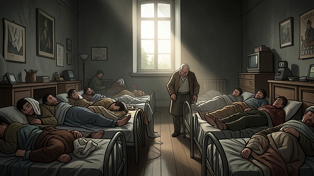 Disease and Age from "Paradise Lost". Disease and Age The body afflicted Michael shows hospitals filled with fever, pain, convulsion, and wasting illness.