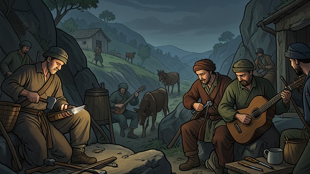 Cainite Development from "Paradise Lost". Cainite Development Arts emerge Music, metalworking, pastoral life, and urban practices develop among Cain's descendants.