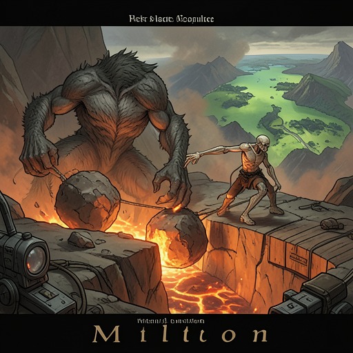 Sin and Death's Expansion from "Paradise Lost". This flow traces Sin and Death from monstrous birth and confinement to their bridge-building dominion over the fallen world.