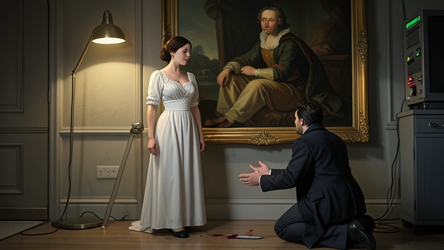 A Promised Healer from "The Pale Blue Eye". A Promised Healer A vision takes hold During a seizure, Lea says she has encountered Henri le Clerc, an ancestor whose portrait she has seen.