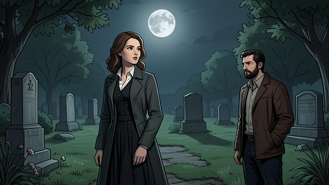 A Declaration at the Cemetery from "The Pale Blue Eye". A Declaration at the Cemetery Love named aloud At West Point Cemetery, Lea tells Poe she saw love in his face during her seizure.