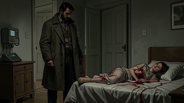 A Loss Without Words from "The Pale Blue Eye". A Loss Without Words A father’s grief Landor’s daughter Mattie dies after returning from a ball injured and bloodied.