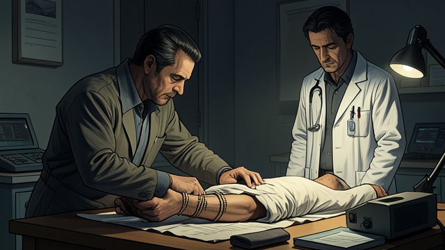 The Body as Evidence from "The Pale Blue Eye". The Body as Evidence Physical signs Landor studies Fry’s rope marks, fingers, and head injury with Dr. Daniel Marquis.