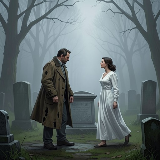 The Living Among the Dead from "The Pale Blue Eye". Landor and Poe both experience the dead as present, but their beliefs reveal different ways of holding grief and memory.
