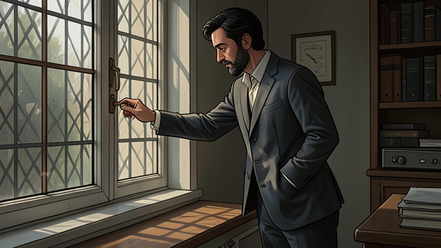 Lattice Tapping from "The Raven". Lattice Tapping Relocated Sound The renewed tapping comes from the window rather than the door. Its relocation multiplies possible sources of danger.