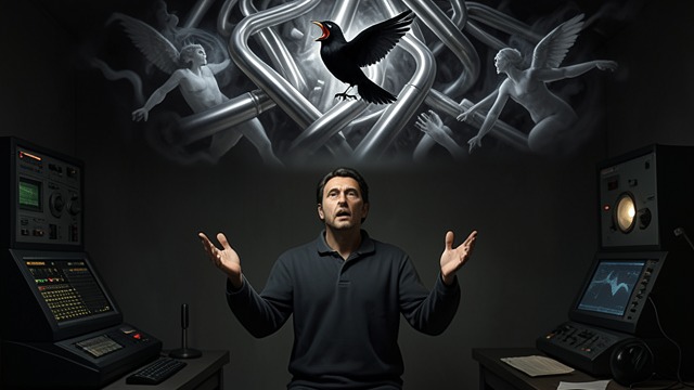 Visionary Entrapment from "The Raven". Visionary Entrapment Sacred Image The narrator imagines censers, Seraphim, and Nepenthe. His imagination briefly designs a path toward relief.