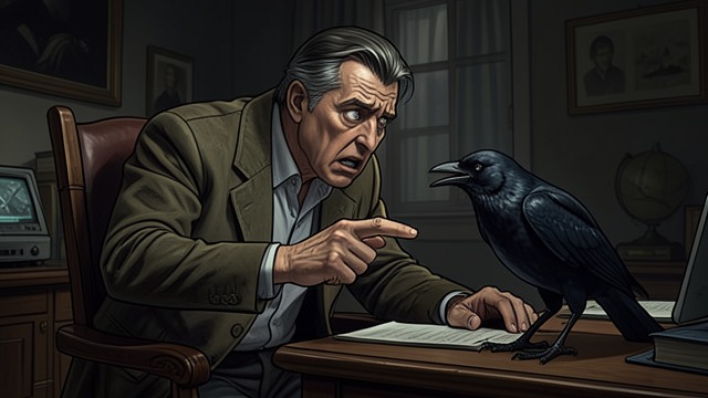 Prophetic Interpretation from "The Raven". Prophetic Interpretation Meaning Escalates The narrator treats the refrain as an answer to questions it was never designed to address.