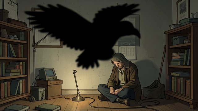 Final Shadow from "The Raven". Final Shadow Light’s Verdict The lamp throws The Raven’s shadow across the floor. The visible bird generates an invisible domination.