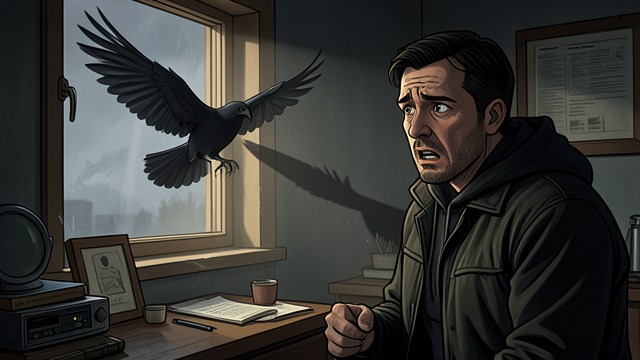 Departure Fear from "The Raven". Departure Fear Hopes Have Flown The narrator connects The Raven with friends and hopes already lost. The bird becomes a sign of another coming abandonment.
