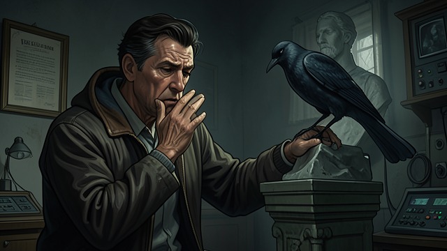 Self Reassurance from "The Raven". Self Reassurance Controlled Speech The narrator repeatedly tells himself that nothing extraordinary is happening. Reason functions as a verbal shield.