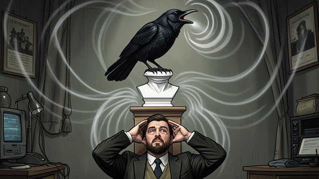 Refrain of Loss from "The Raven". Refrain of Loss Repetition Enlarged The word “Nevermore” gathers meanings from each question. It becomes a verbal shape for irreversible loss.