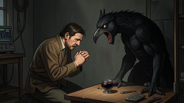 Unhealable Wound from "The Raven". Unhealable Wound Search for Balm The narrator asks whether sacred medicine can heal sorrow. The image frames grief as a wound requiring treatment.