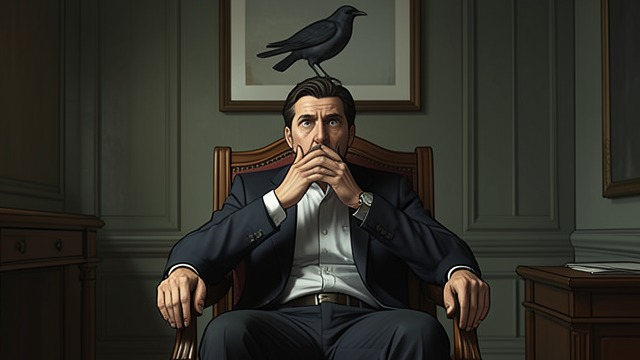 Self-Control from "The Raven". Self-Control Deliberate Restraint The narrator pauses, repeats explanations, and gathers courage. He attempts to remain master of his reactions.