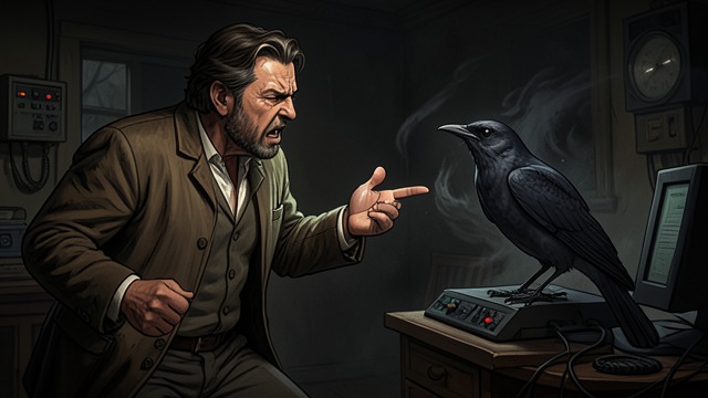 Prophetic Enemy from "The Raven". Prophetic Enemy Moral Recasting The narrator recasts the bird as prophet, tempter, or devil.