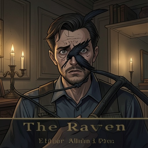 The Narrator’s Mental Fate from "The Raven". This flow follows the narrator’s psychological movement from nervous vigilance into obsessive and seemingly permanent despair.