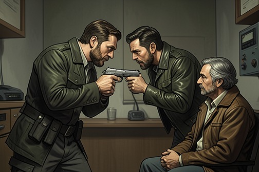 Andrew and Eric reject the sacrifice from "The Cabin at the End of the World". Andrew and Eric reject the sacrifice when the demand for a loved one’s death becomes immediate between them.