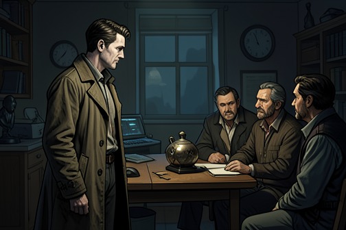 The visitors’ ultimatum from "The Cabin at the End of the World". The visitors’ ultimatum is the demand that turns a claimed warning of apocalypse into a forced decision for Andrew, Eric, and Wen.