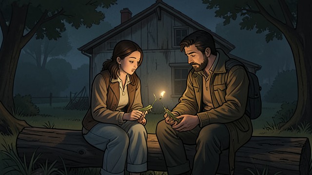 A Real Smile from "The Cabin at the End of the World". A Real Smile First Impressions Wen studies Leonard’s warm smile and decides that it seems genuine.