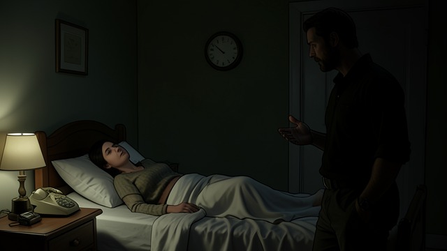 A Nighttime Explanation from "The Cabin at the End of the World". A Nighttime Explanation A God Named When Wen wakes in the dark, Leonard says that God is making him do this.