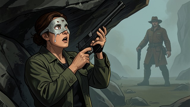 A Final Suicide from "The Cabin at the End of the World". A Final Suicide The Hidden Gun Sabrina finds a concealed Glock beneath the rock where the keys were hidden.