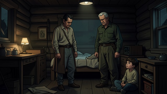 Grief and Accusation from "The Cabin at the End of the World". Grief and Accusation Separate Reactions Andrew blames himself for bringing the gun and firing it.