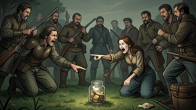 A Cry for the Insects from "The Cabin at the End of the World". A Cry for the Insects Fear Breaks Through As the visitors demand another decision, Wen suddenly screams about the grasshoppers and asks to retrieve them.