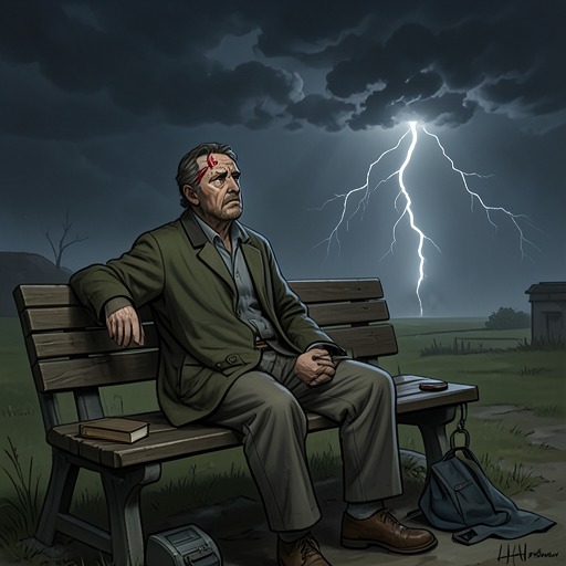Eric’s Crisis of Faith from "The Cabin at the End of the World". This flow follows Eric’s concussion, religious uncertainty, and growing belief in the apocalypse, ending in a choice not to kill Andrew.