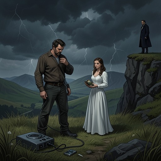 The Fight Between Fear and Reason from "The Cabin at the End of the World". This flow traces how trauma, concussion, and apparent evidence shape conflicting interpretations of the apocalypse.
