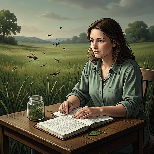 Wen’s Grasshopper Project from "The Cabin at the End of the World". This flow follows Wen’s careful attention to grasshoppers and the way an ordinary responsibility becomes entangled with fear and grief.