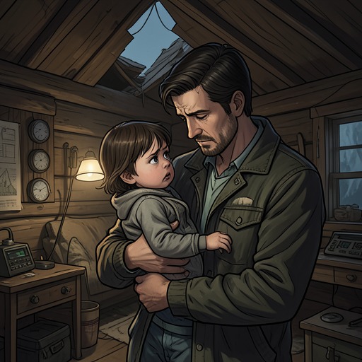 Andrew and Wen’s Father-Daughter Bond from "The Cabin at the End of the World". This flow follows Andrew’s protective relationship with Wen, including the truths he withholds and the guilt he carries after her death.