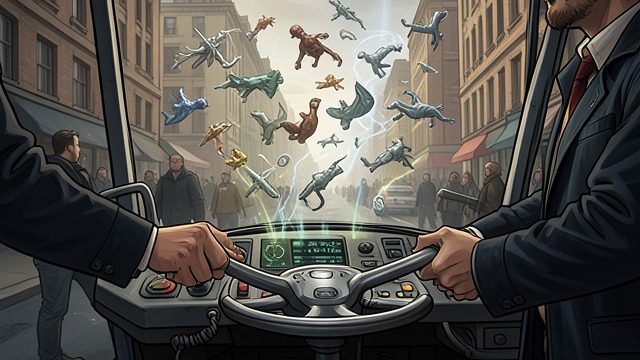 Attention Competition from "Thinking, Fast and Slow". A Limited Budget Divided Tasks Dense traffic and mental arithmetic cannot safely share the same attentional resources.